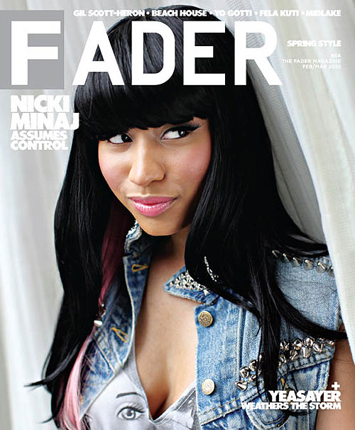 nicki minaj fashion 2010. Nicki X Fader Magazine